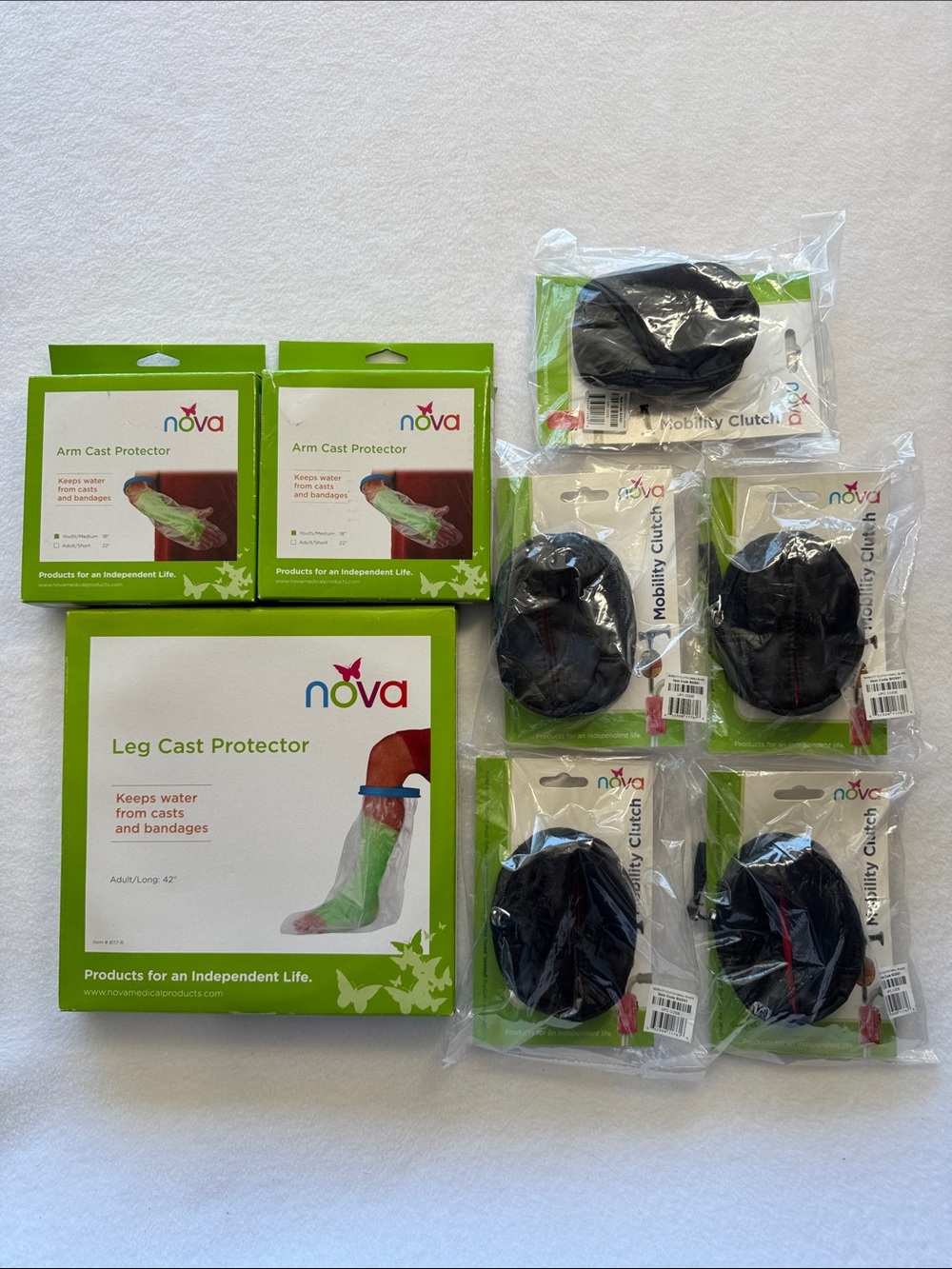 Nova “Products for an independent life” Cast Protectors and Mobility Bags